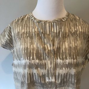 Tahari Cap Sleeve Top